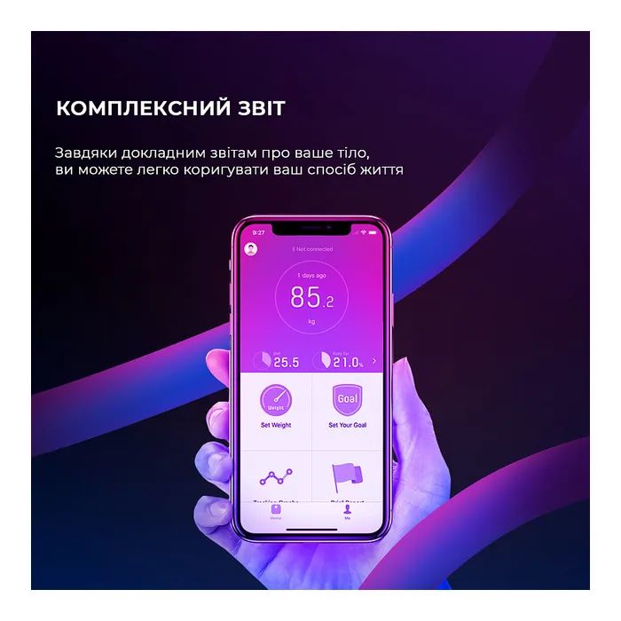 Ваги підлогові Yunmai X Smart Scale (YMBS-M268) зображення 8