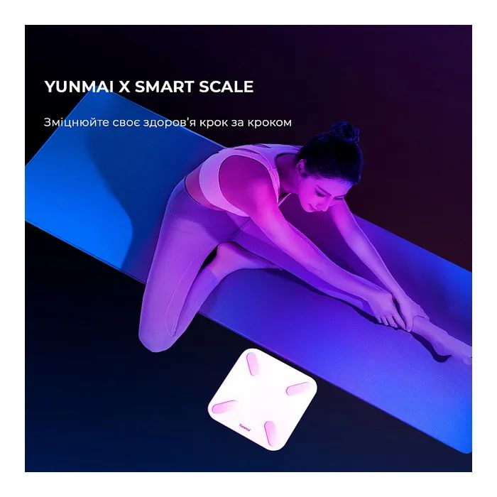 Ваги підлогові Yunmai X Smart Scale (YMBS-M268) зображення 9