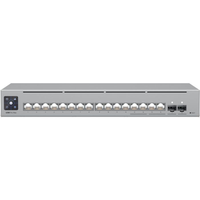Комутатор мережевий Ubiquiti USW-PRO-MAX-16 зображення 2
