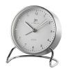 Настольные часы Lowell будильник, сріблястий (JA7088S)