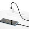 Дата кабель USB-C to USB-C 1.0m 100W braided black XO (NBQ199_С_Black) изображение 2
