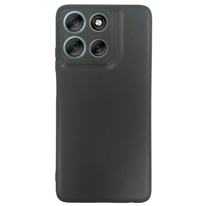 Чохол до мобільного телефона BeCover Silicone Motorola Moto G56 Black (713766) зображення 5