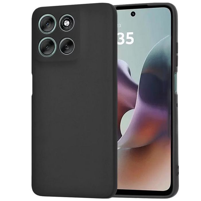 Чохол до мобільного телефона BeCover Silicone Motorola Moto G56 Black (713766) зображення 7