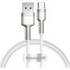 Дата кабель USB-C to USB-C 1.0m 66W metal Baseus (CAKF000102)
