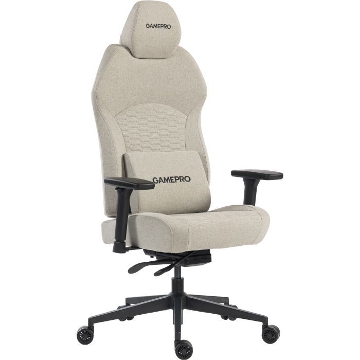 Крісло ігрове GamePro GC760DG Fabric Dark Gray (GC760DG) зображення 2