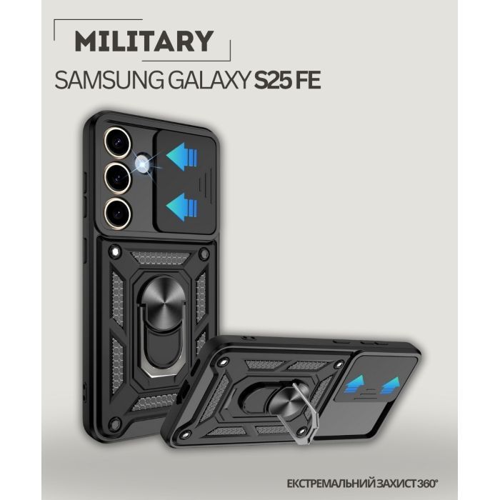 Чехол для мобильного телефона BeCover Military Samsung Galaxy S25 FE SM-S731 Dark Green (714387) изображение 6