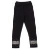 Лосини дитячі Na в'язані (18-009-122G-black)
