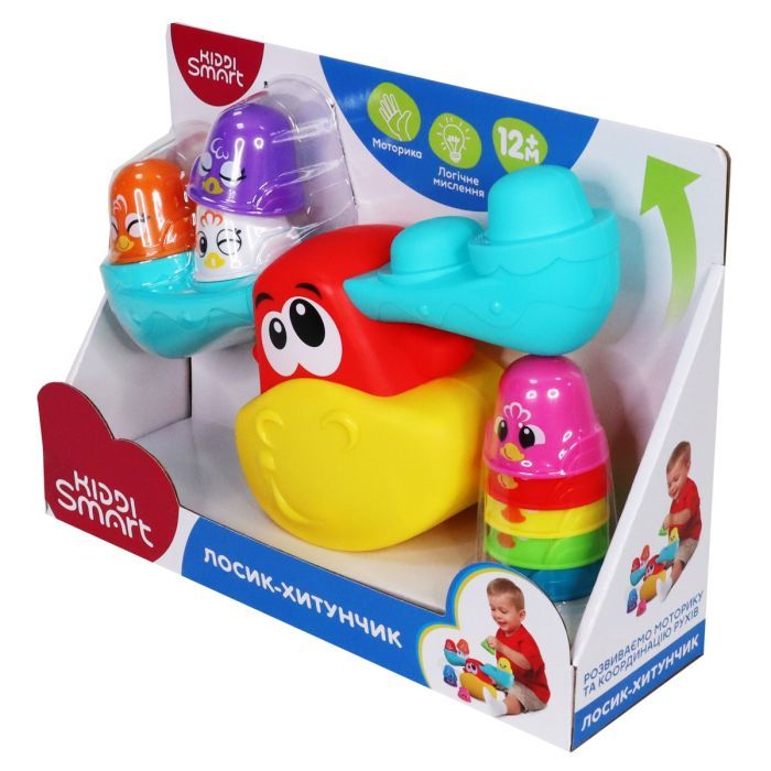 Развивающая игрушка Kiddi Smart балансир – Лосик-шаташка (4553-KS) изображение 3