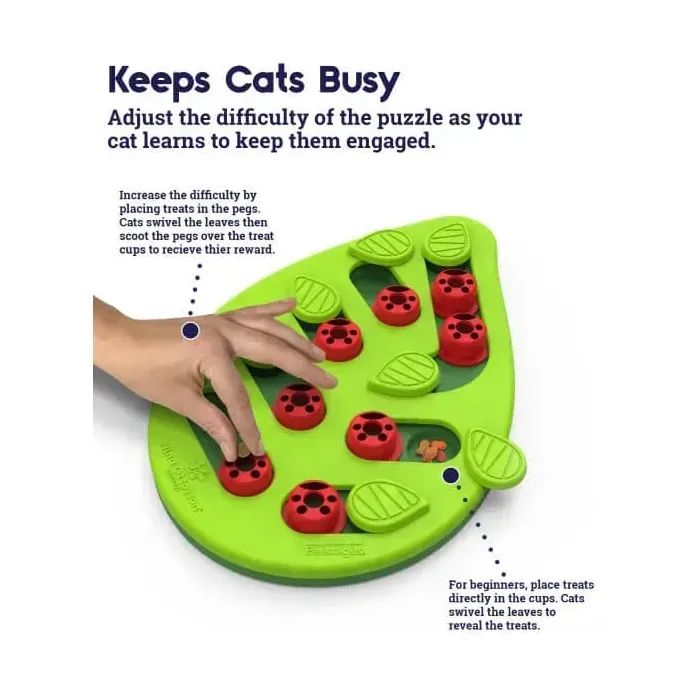 Игрушка для кошек Outward Hound Головоломка зеленая (0700603694797) изображение 4