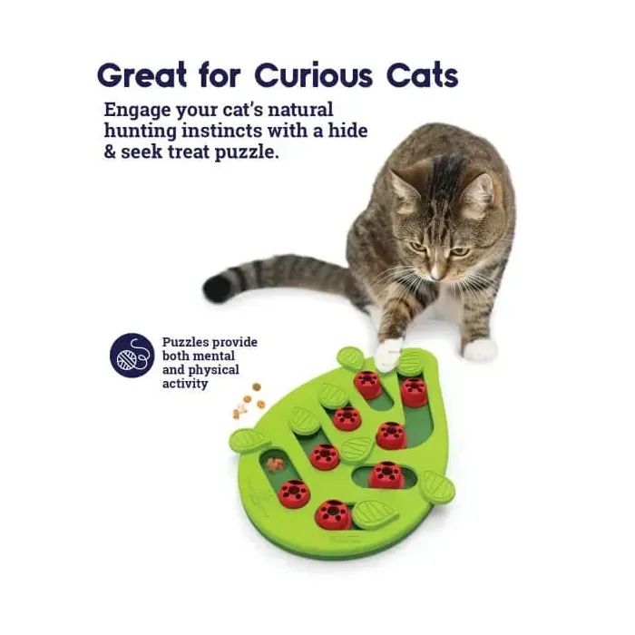 Игрушка для кошек Outward Hound Головоломка зеленая (0700603694797) изображение 5