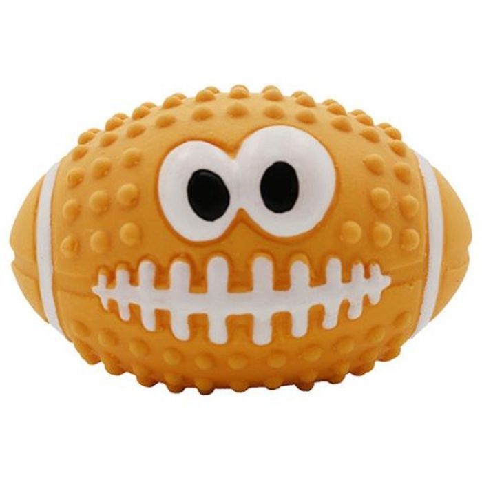 Игрушка для собак MISOKO&CO Мяч для регби оранжевый 7.5 см (BEIRJ00916)