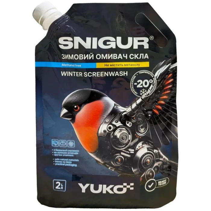 Омыватель автомобильный Yuko SNIGUR -20 2л (4823110405550)