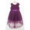 Платье детское Tivido праздничное с украшением (1865-92G-purple) изображение 2