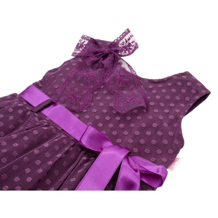 Платье детское Tivido праздничное с украшением (1865-86G-purple) изображение 3