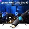 Кабель мультимедийный HDMI M to HDMI M 1.5m black Vention (AACBG) изображение 7