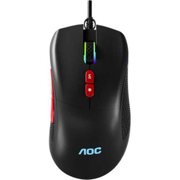 Мишка AOC GM180B LED USB Black (GM180B/LA)