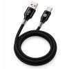 Дата кабель USB 2.0 AM to USB-C 1.0m 3A black HP (HP_DHC-TC111BM-1M) зображення 2