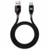 Дата кабель USB 2.0 AM to USB-C 1.0m 3A black HP (HP_DHC-TC111BM-1M)