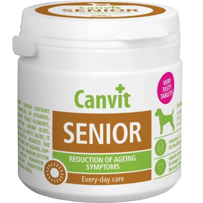 Витамины для собак Canvit Senior 100 г (8595602507269)