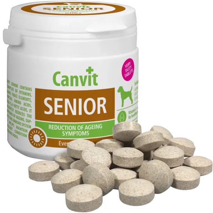 Витамины для собак Canvit Senior 100 г (8595602507269) изображение 2