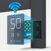 Полотенцесушитель Navin Авангард Х, 1200х480х71мм, Wi-Fi, сталь, чорний муар, ліве підключення (12-272155-4812) изображение 8