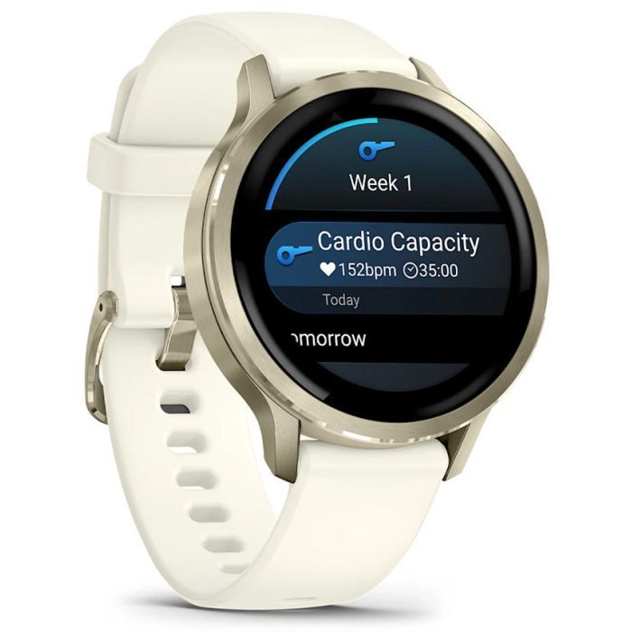 Смарт-часы Garmin Venu 4 (41mm), Beige w/ Lunar Gold + Bone, GPS смарт-годинник (010-03013-00) изображение 3