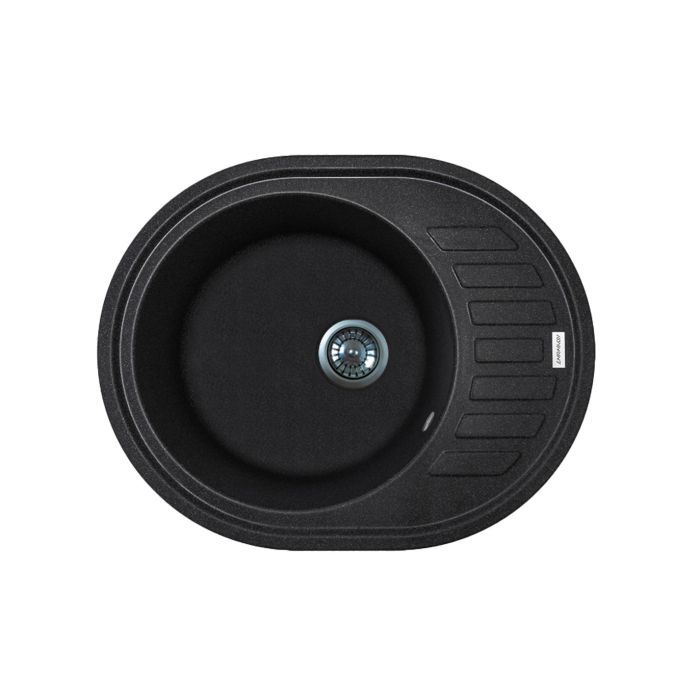 Мийка кухонна Adamant Ovum чорний (1824296100403)