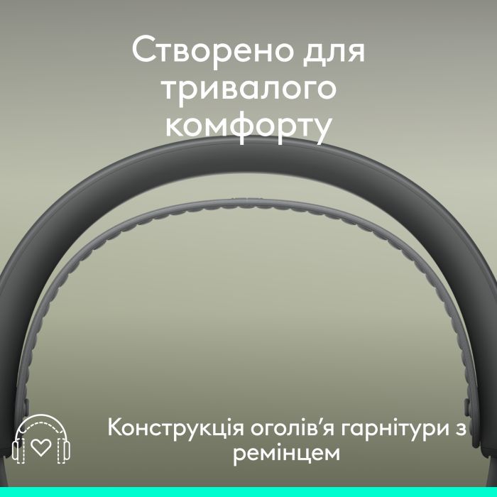 Наушники Logitech Zone Wireless 2 ES Busines Graphite (981-001498) изображение 9