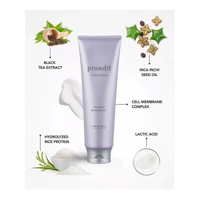 Маска для волос Lebel Proedit Home Bounce Fit+ Treatment 250 мл (4952195623174) изображение 2