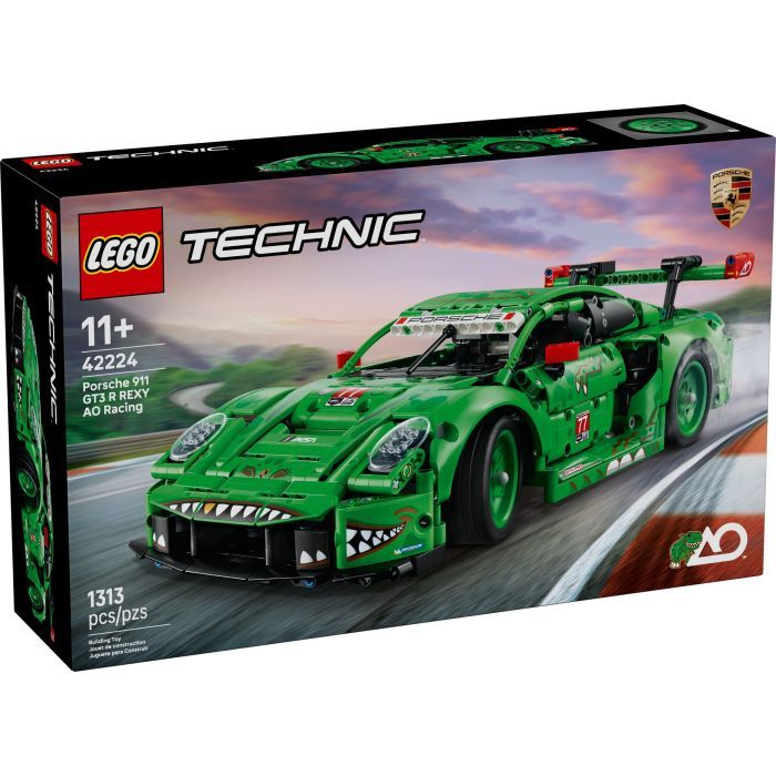 Конструктор LEGO Technic Автомобиль Porsche 911 GT3 R REXY AO Racing (42224)