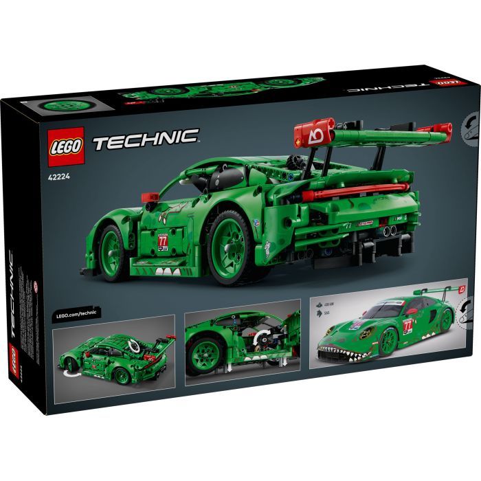 Конструктор LEGO Technic Автомобиль Porsche 911 GT3 R REXY AO Racing (42224) изображение 8