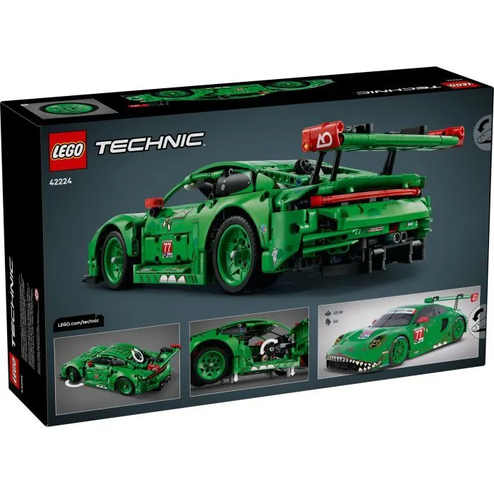 Конструктор LEGO Technic Автомобиль Porsche 911 GT3 R REXY AO Racing (42224) изображение 8