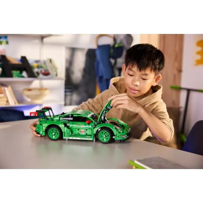 Конструктор LEGO Technic Автомобиль Porsche 911 GT3 R REXY AO Racing (42224) изображение 9