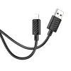 Дата кабель USB 2.0 AM to Lightning 1.0m 2.4A black HOCO (HC-X88-L-BK)