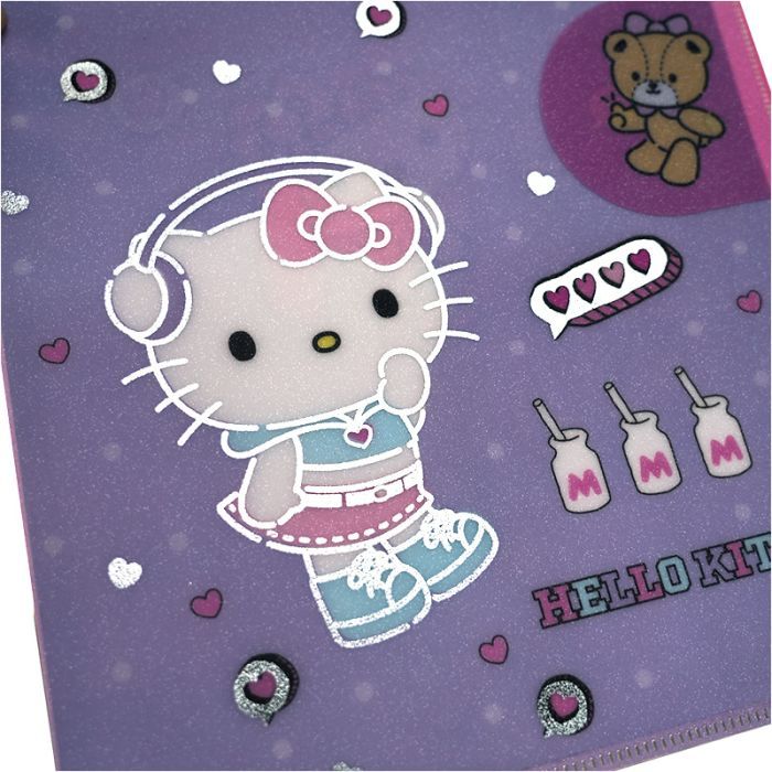 Папка - куточок Kite із клапаном A4 Hello Kitty- 5 (HK25-248-5) зображення 4
