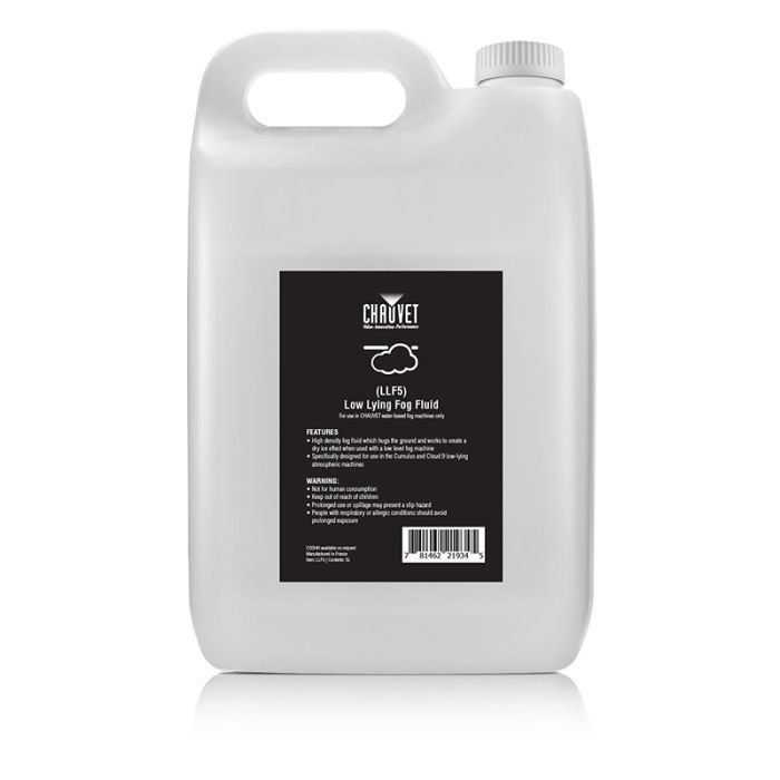 Жидкость для генераторов эффектов Chauvet Low Level Fog Fluid LLF5