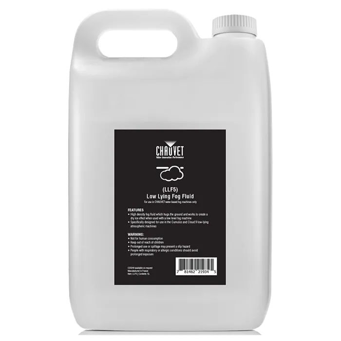 Рідина для генераторів ефектів Chauvet Low Level Fog Fluid LLF5