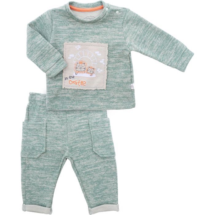 Набор детской одежды Tongs с львами (4475-80B-green)