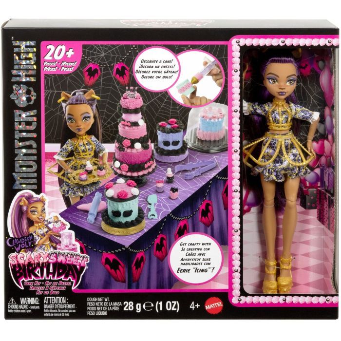 Кукла Monster High Страх какой сладкий день рождения Торт по рецепту Клодин (JBG78)