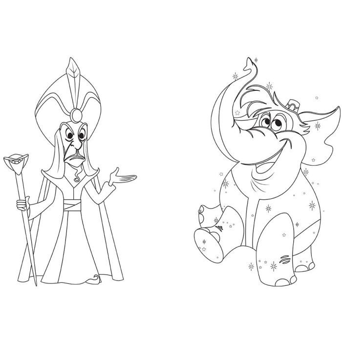 Книга Disney Маля. Гра з кольором. Аладдін Ранок (9789667503932) зображення 2