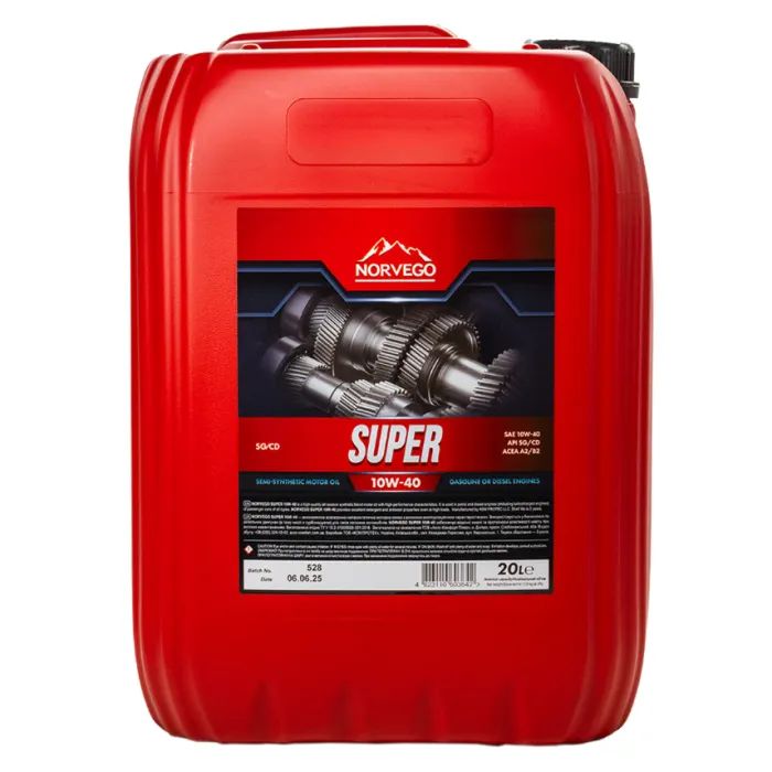 Моторное масло NORVEGO SUPER 10W40 20л