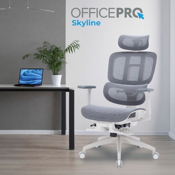 Офісне крісло OfficePro Skyline OC750-B-B-B (OC750-B-B-B) зображення 8