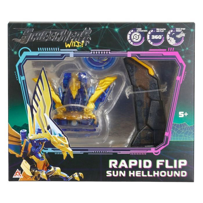 Трансформер Screechers Wild ! S5 L0.5 V2 - Сан Хелхаунд (KS686104B) изображение 8