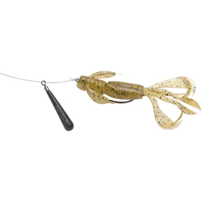 Силикон рыболовный Keitech Crazy Flapper 2" (8 шт/уп) EA22 electric silver shi (1551.14.67) изображение 9