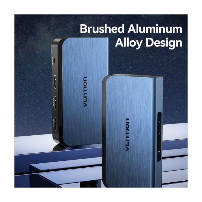 Спліттер Vention HDMI 2.0 UHD 4K 60Hz 3D, HDCP 1in x 2out ports (AKEL0-EU) зображення 5