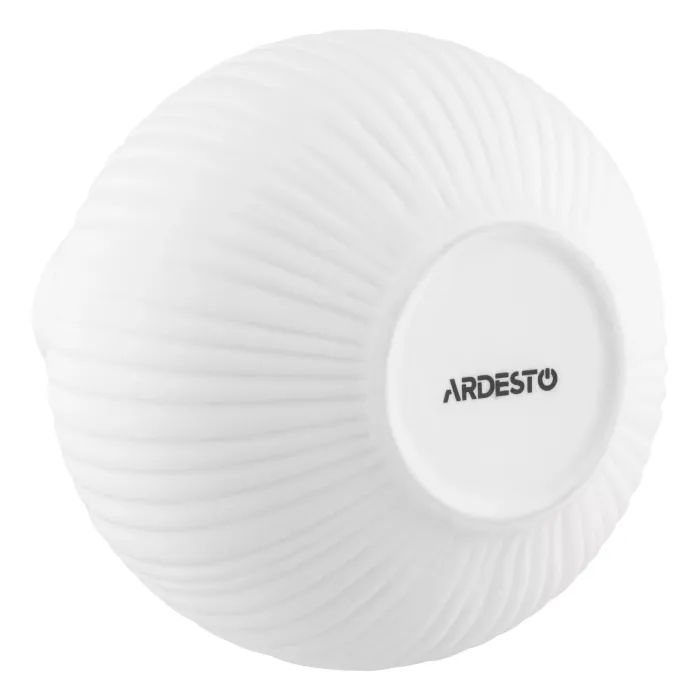 Ваза Ardesto Lucca, 16.5х19.5см, порцеляна, білий (AR3814W) зображення 2
