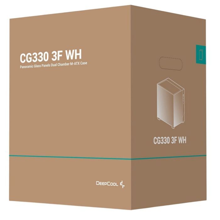 Корпус для ПК Deepcool CG330 3F White (R-CG330-WHNGM3-G) зображення 12