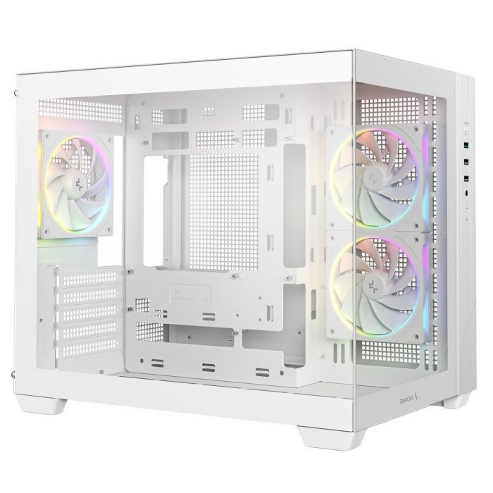 Корпус для ПК Deepcool CG330 3F White (R-CG330-WHNGM3-G) зображення 2