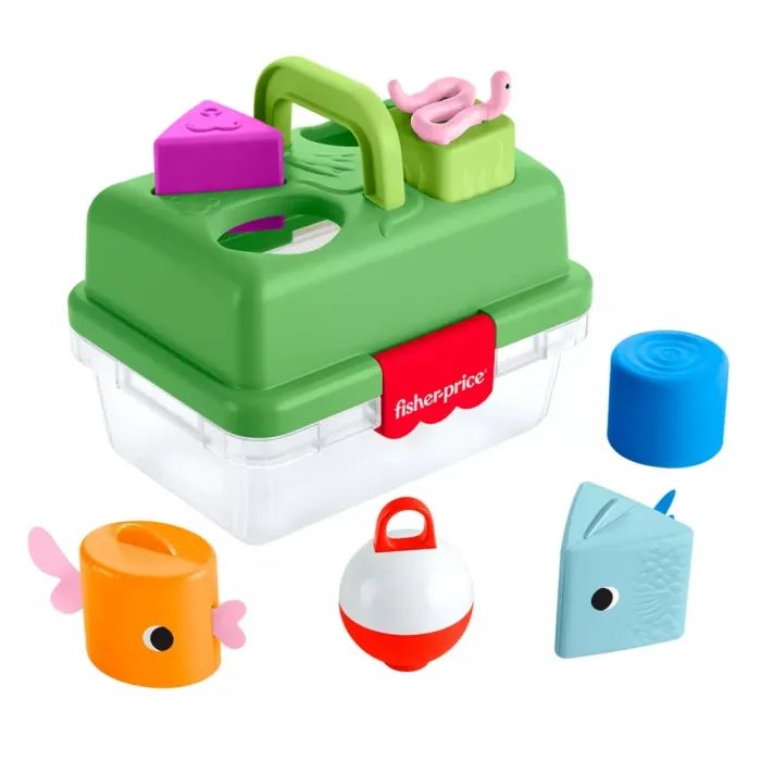 Развивающая игрушка Fisher-Price сортер Маленький рыбак (JLB85) изображение 3