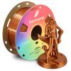 Пластик для 3D-принтера Polymaker PLA PANCHROMA SILK 1,75mm 1kg BRONZE (CA03004) изображение 4
